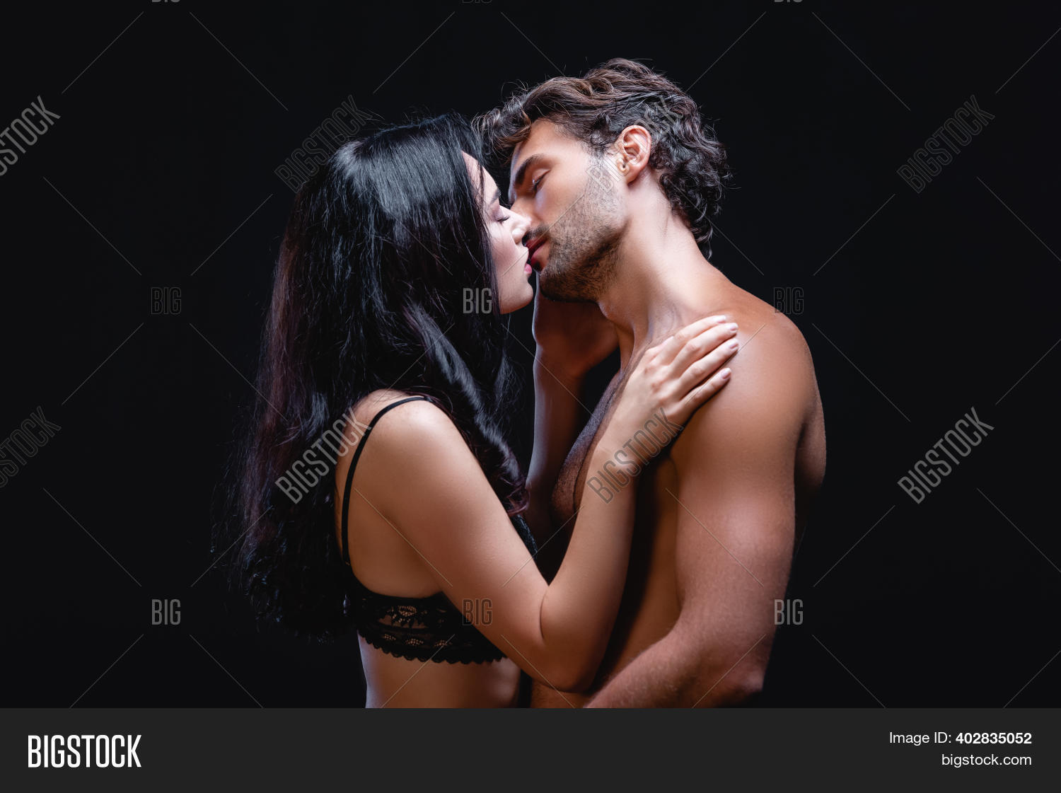 Hot Black Woman Kissing african pussy