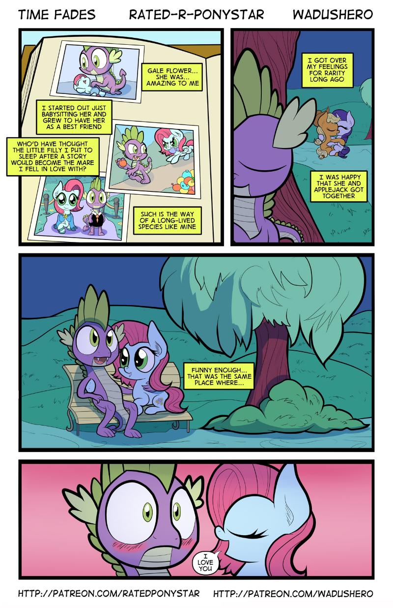 blake boyter recommends spike x rarity comic pic