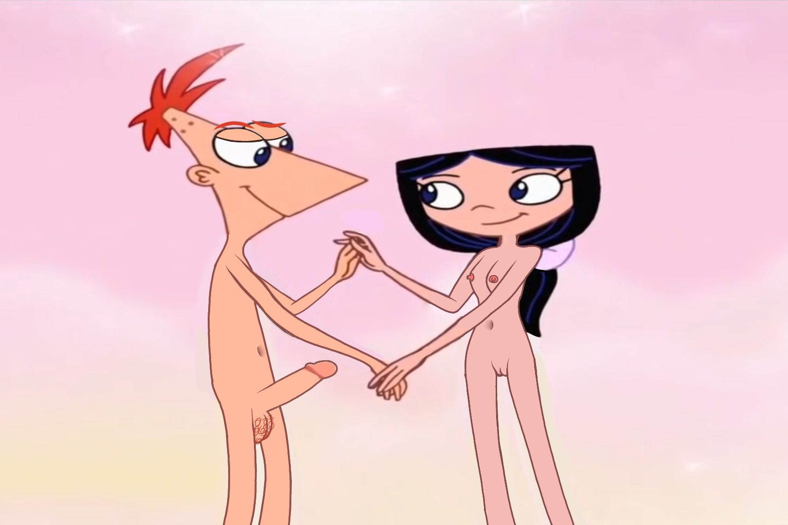 ariana may recommends Phineas And Isabella Naked