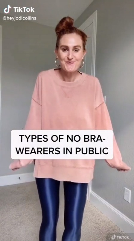 don koehler recommends wearing no bra in public pic