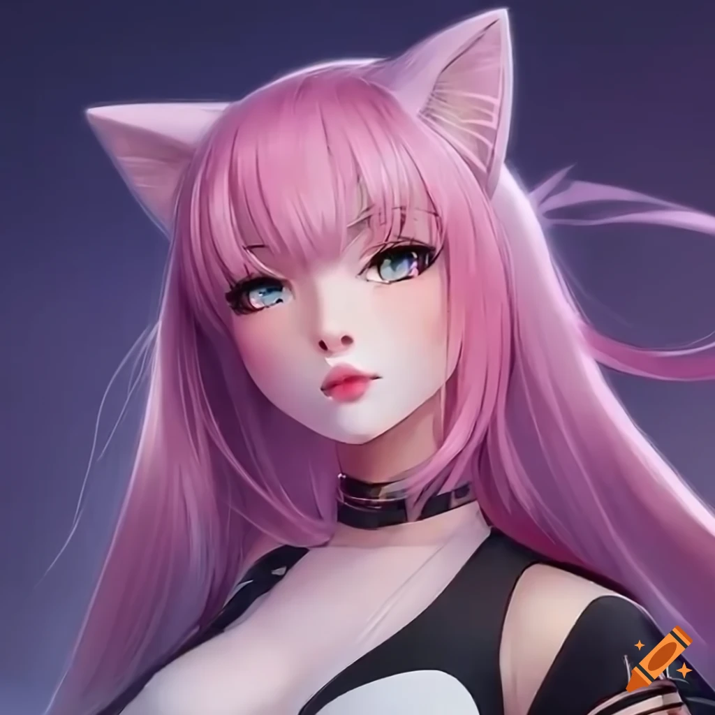 cayce hackett recommends pink haired cat girl pic