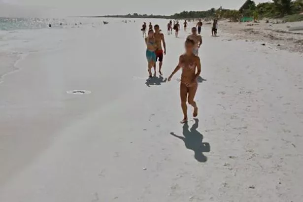 cecilia ayala recommends Google Earth Naked People