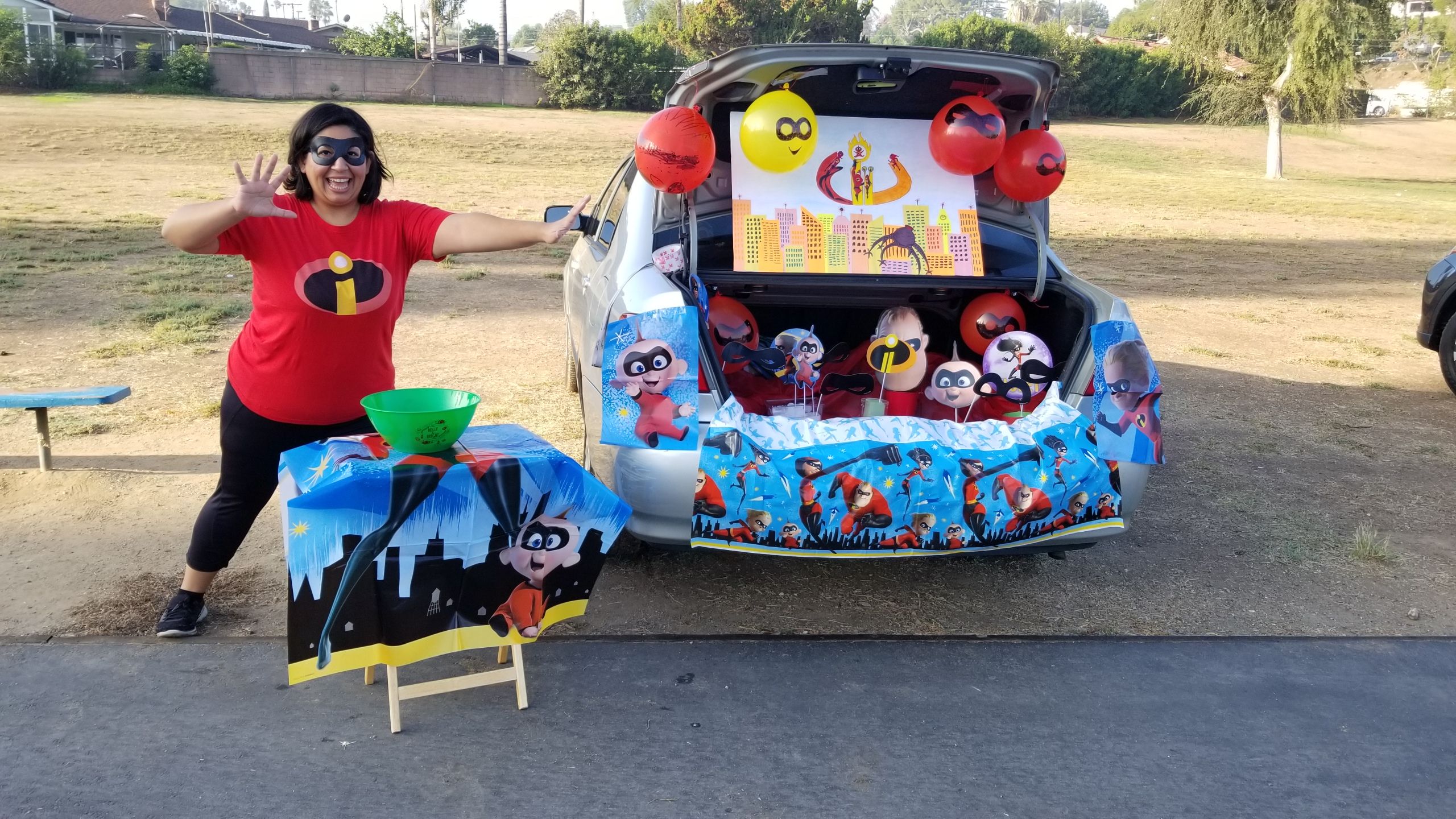 incredibles trunk or treat