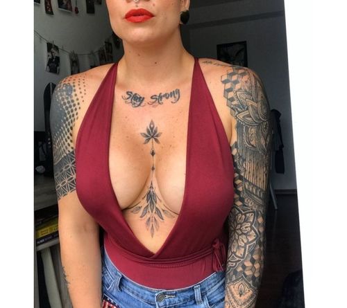 Best of Tattoos under breast tumblr