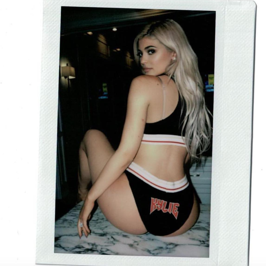 betty stainer add kylie jenner lingerie tease photo