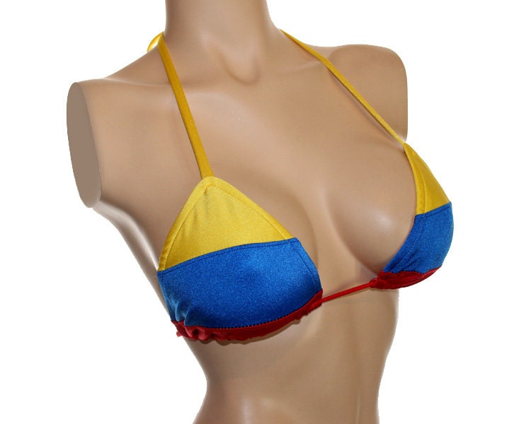 anna bamber recommends Colombian Flag Bathing Suits