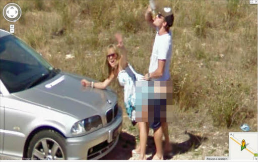 sex on street view