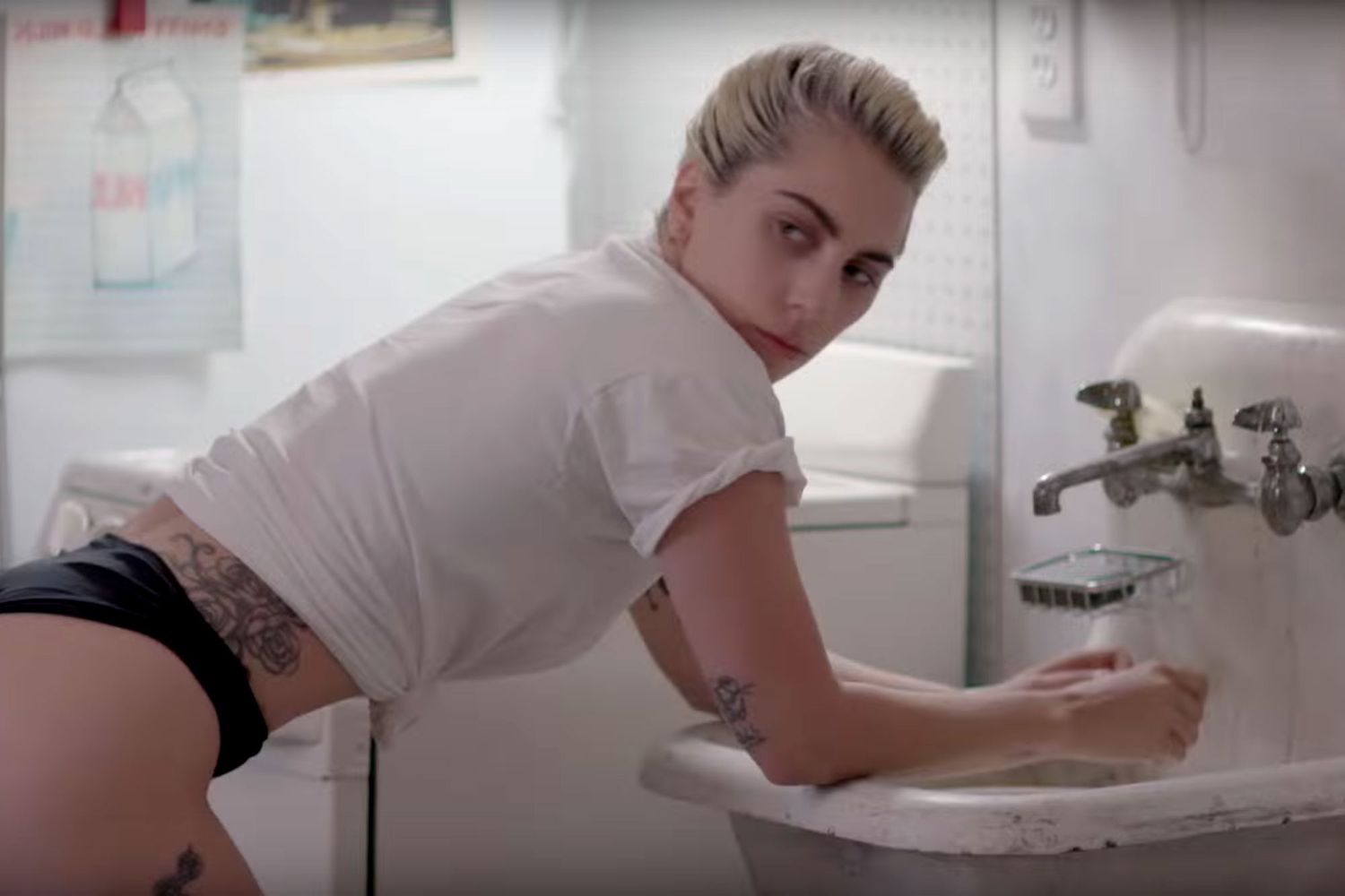 Best of Lady gaga naked a star is born