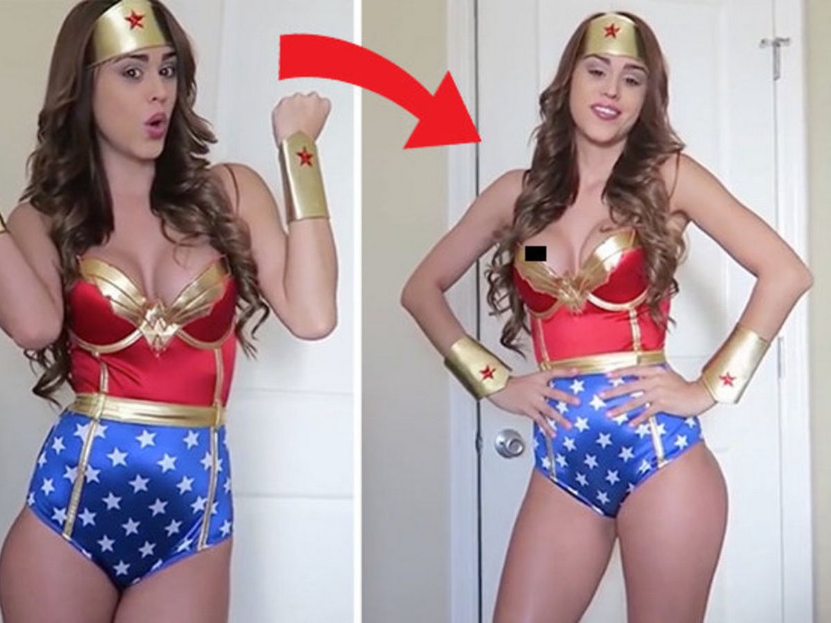 darlene morden add photo yanet garcia halloween nip slip