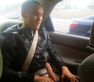 ambrose ibe share showing dick in car photos