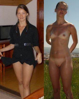 crystal c brown recommends wife naked and dressed pic