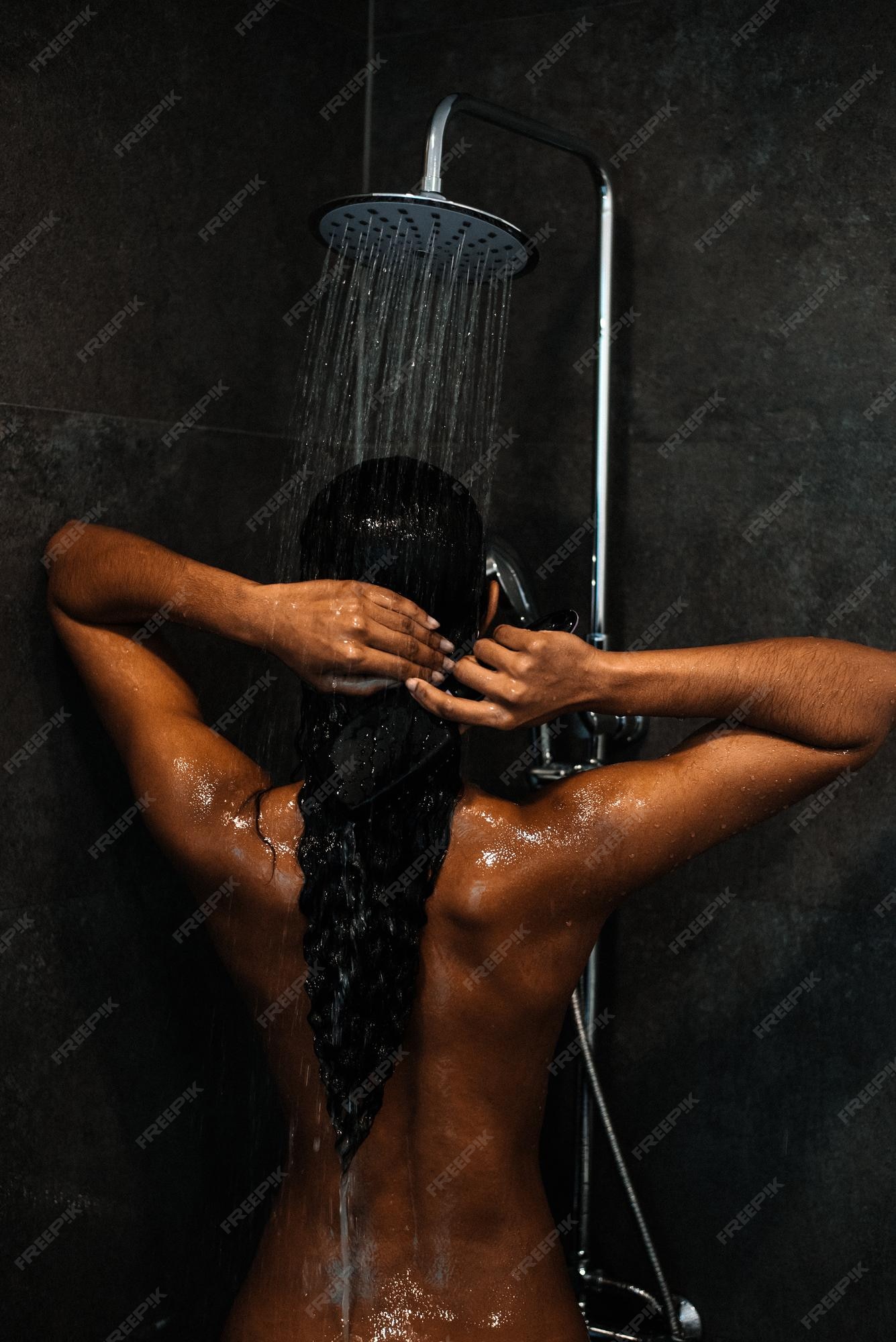 cynthia west share hot black girl in shower photos