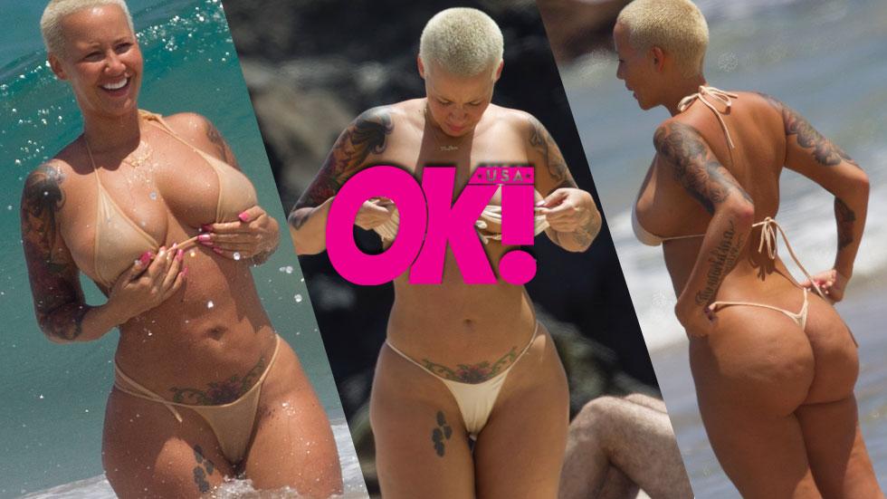 bev cooney recommends amber rose nude beach pic