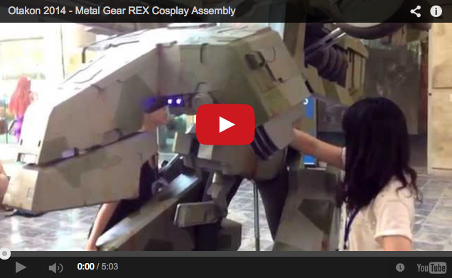 brian andrew wilson add metal gear rex cosplay photo