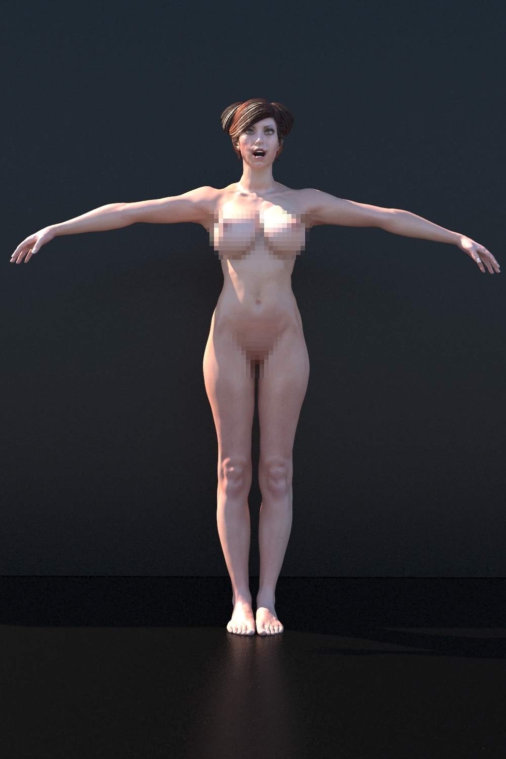 brianne braye recommends Nude 3d Model