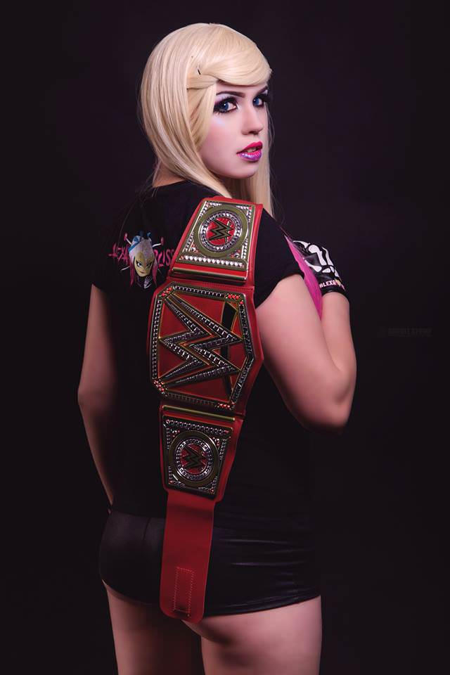 dewi uwi add alexa bliss cosplay photo