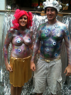 Fantasy Fest Body Painting Photos personal snapchat