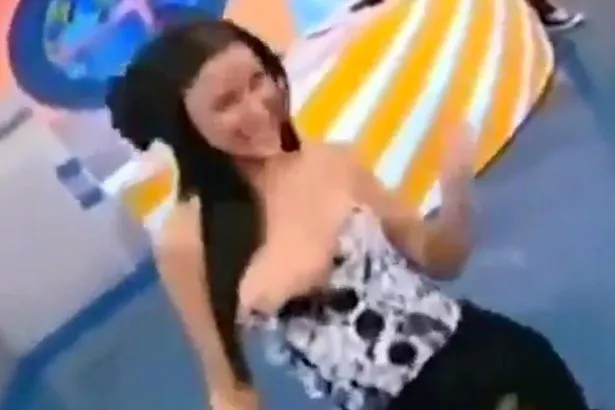 Best of Mexican tv nip slip