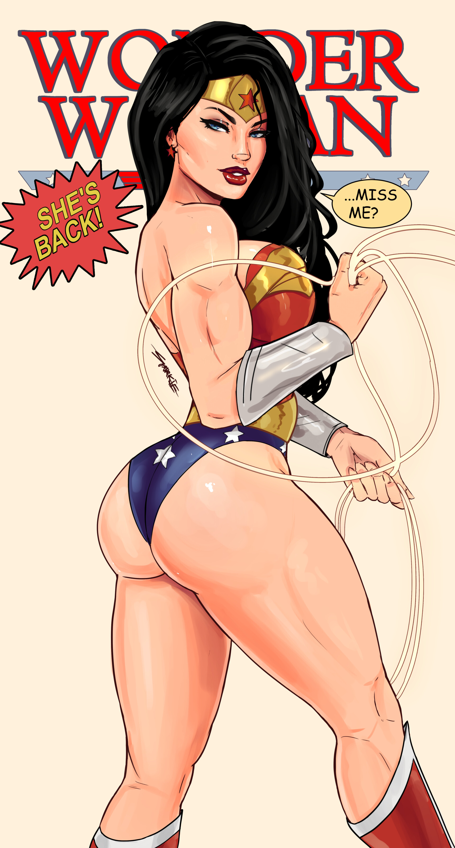 chad fullagar recommends Wonder Woman Booty