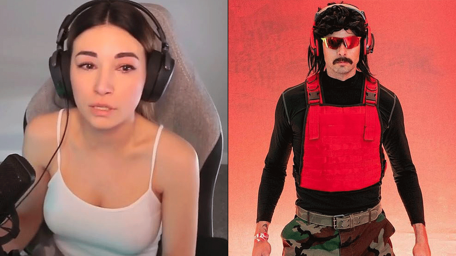 alexandra veselova add photo who did drdisrespect cheat on his wife with