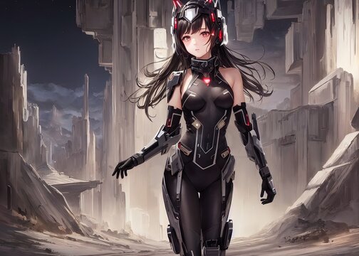 anshu anand recommends Anime With Robot Girl