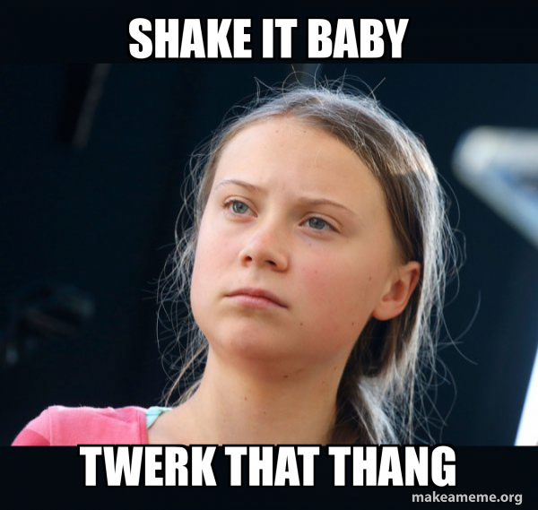 ariel bernaldo share greta thunberg twerking photos