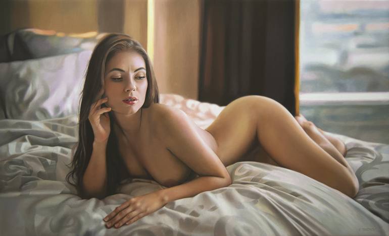 Naked Babe On Bed archivos pornotecahd