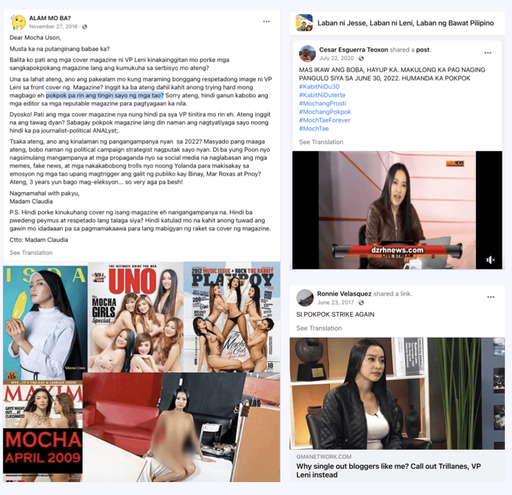 aden mcleod recommends mocha uson sex blog pic