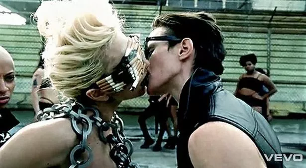 Best of Lady gaga lesbian video