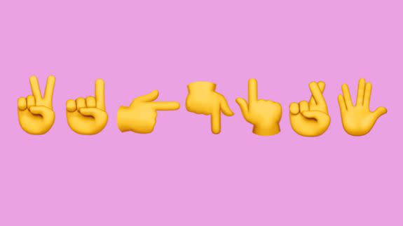 Best of Emoji man giving the finger and jacking off