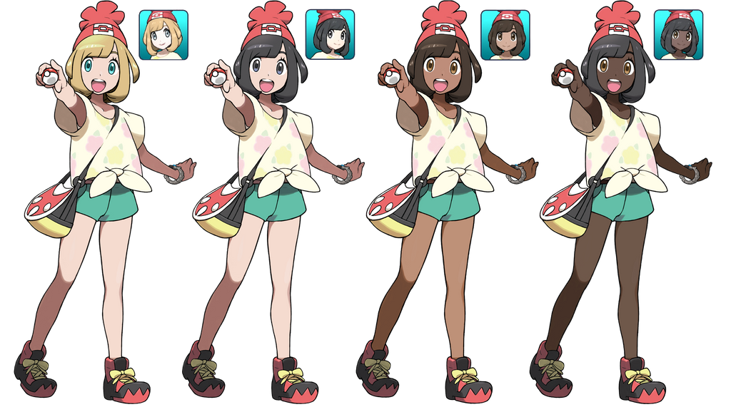 carson heitman recommends Pokemon Sun And Moon Female Trainer Clothes
