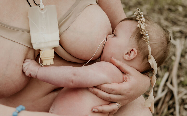 Best of Mother breastfeeding adult daughter