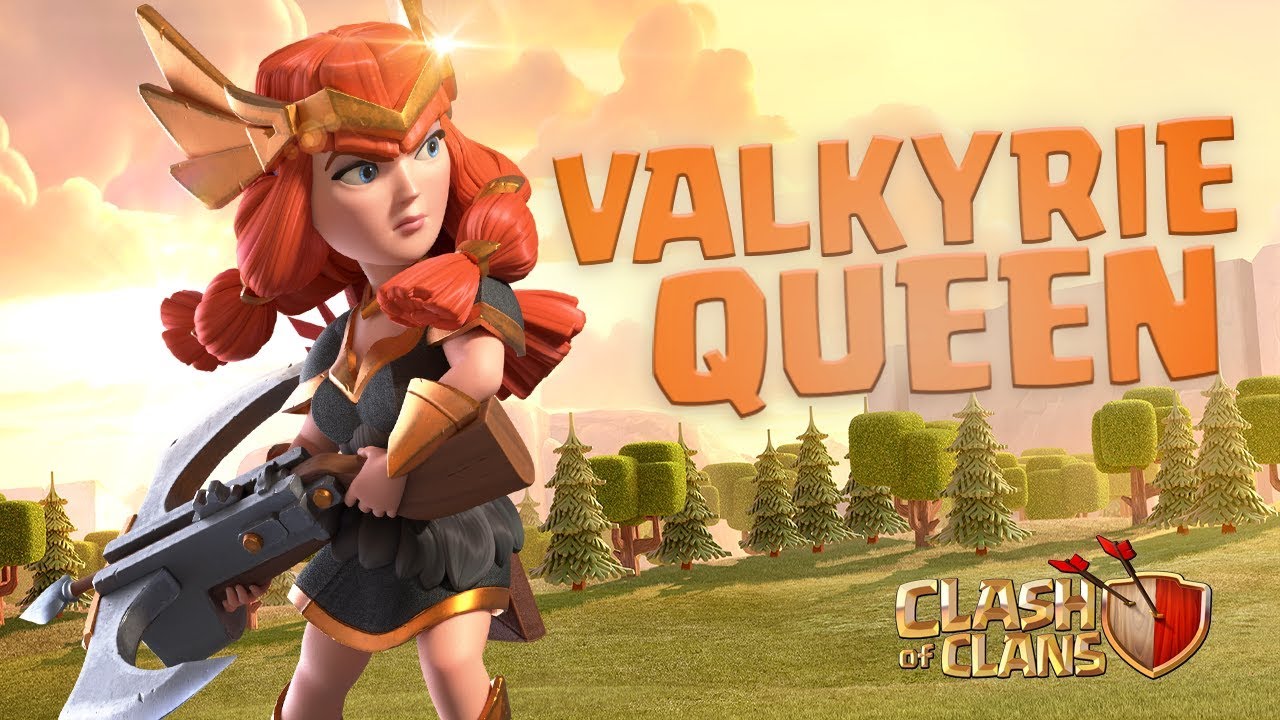 doris knox recommends clash of clans valkyrie queen pic