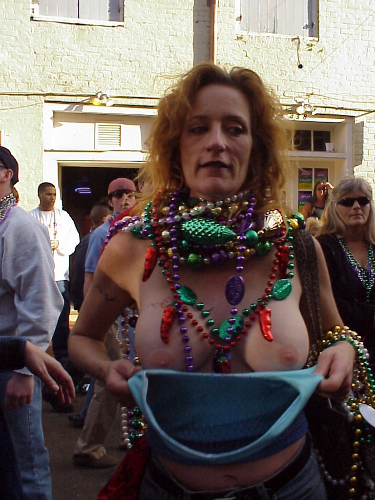 Mardi Gras Show Me Your Tits fuck orgie