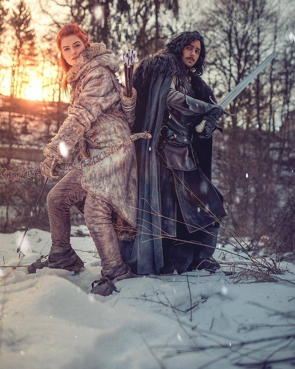 denise lloyd recommends jon snow ygritte costume pic