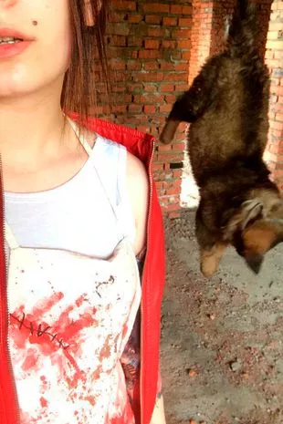anne villeneuve recommends russian girls torture animals pic