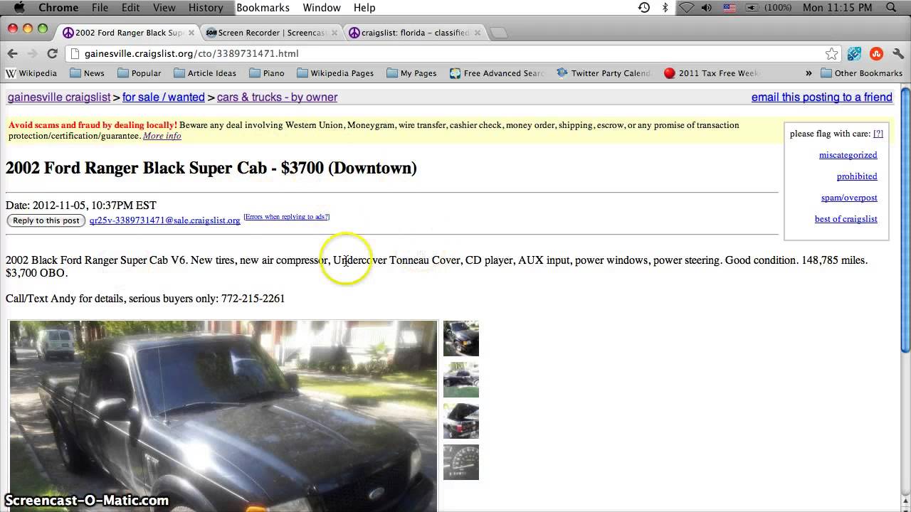 ahmed megoo recommends Gainesville Fl Craigslist