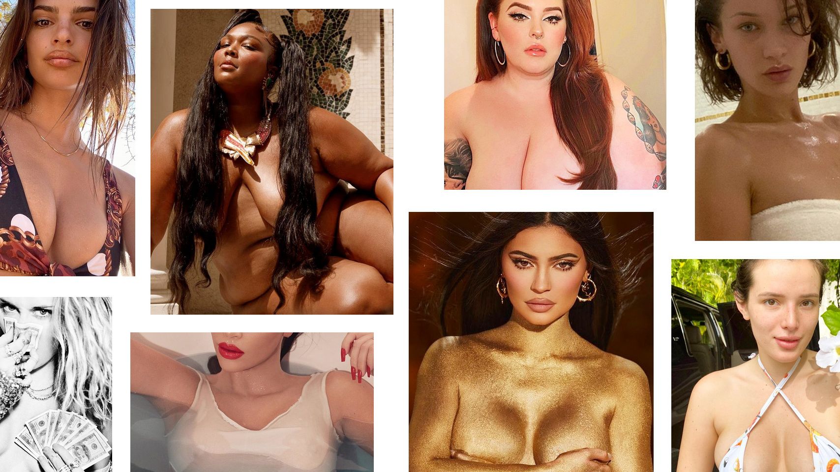 celebrity tits naked