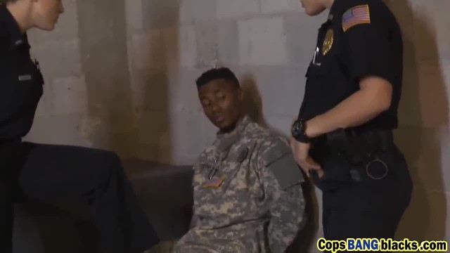 black female cop porn