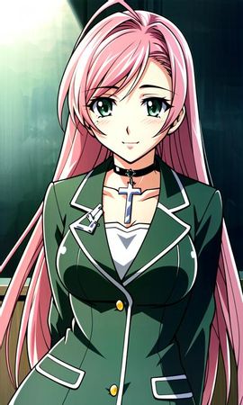 alberto luevano recommends rosario to vampire moka pic