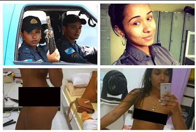 Best of Brazilian cop nudes leaked