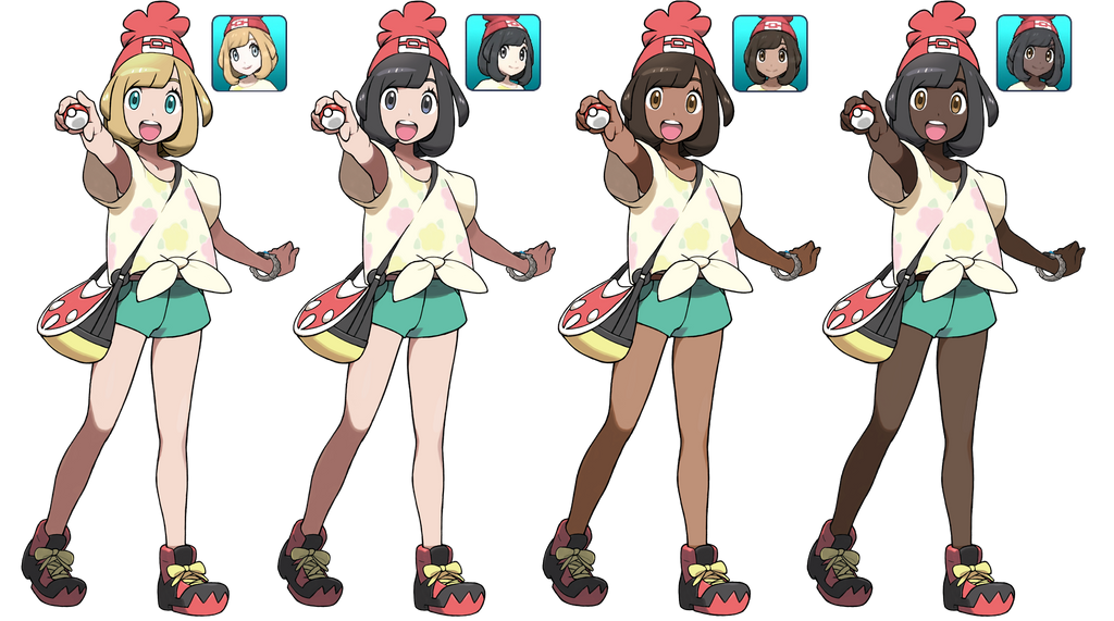 pokemon sun and moon female trainer clothes