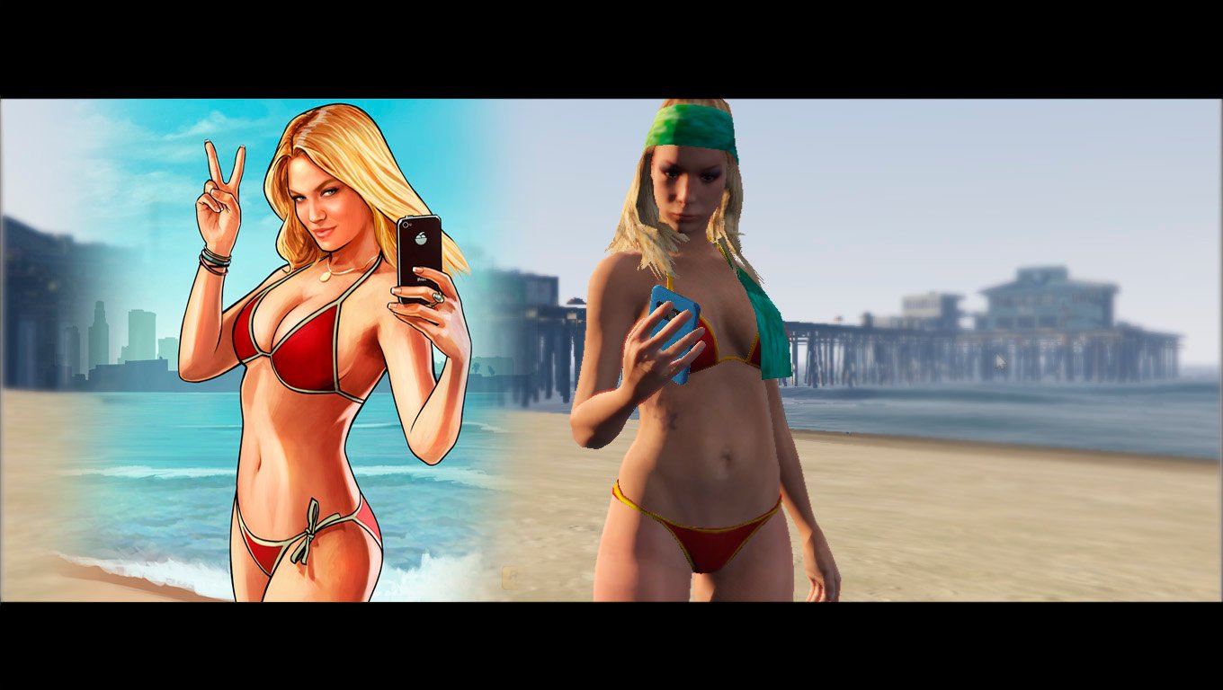 danny riding recommends Gta 5 Bikini Girl