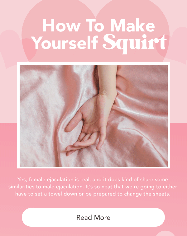 alejandro benedetti recommends How To Make Your Self Squirt