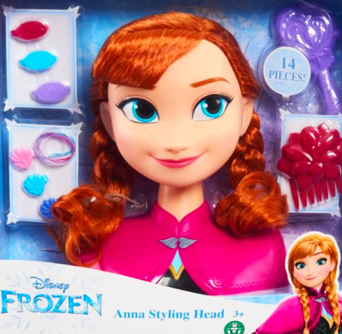 bruce glazier recommends Disneys Frozen 2 Anna Styling Head