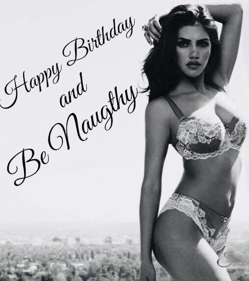 Sexy Woman Happy Birthday girl vicenza