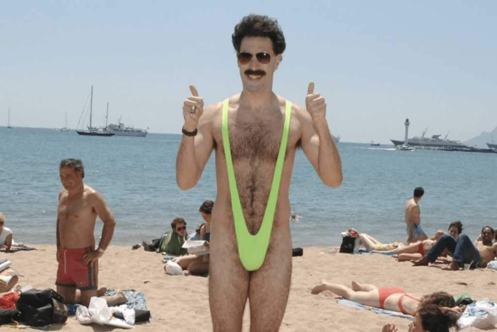 amir amet recommends balls hanging out of bathing suit pic