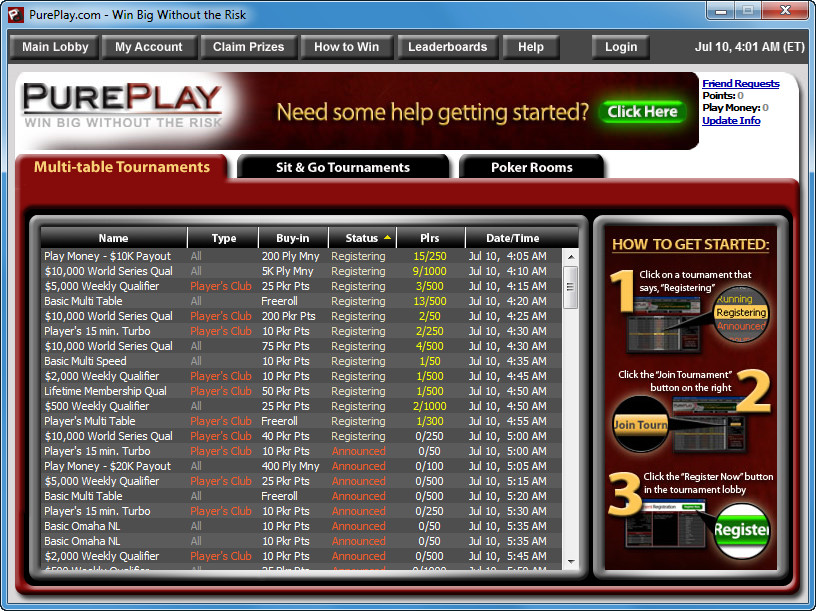 pure play poker free download