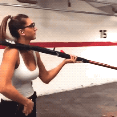 Best of Girl with gun gif