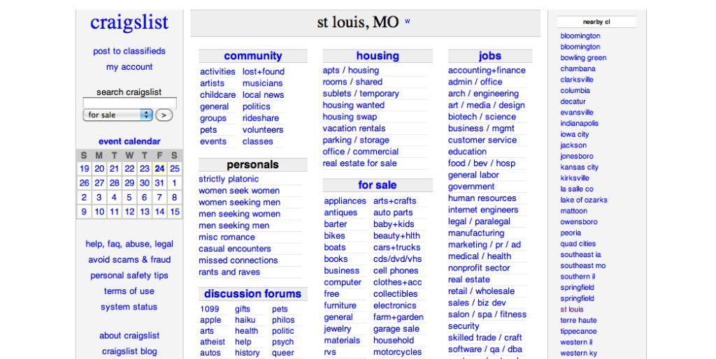angela capuano recommends craigslist and st louis pic